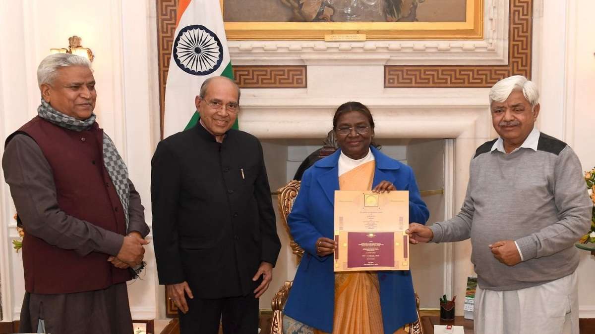 President Droupadi Murmu was given an invitation to the Ram