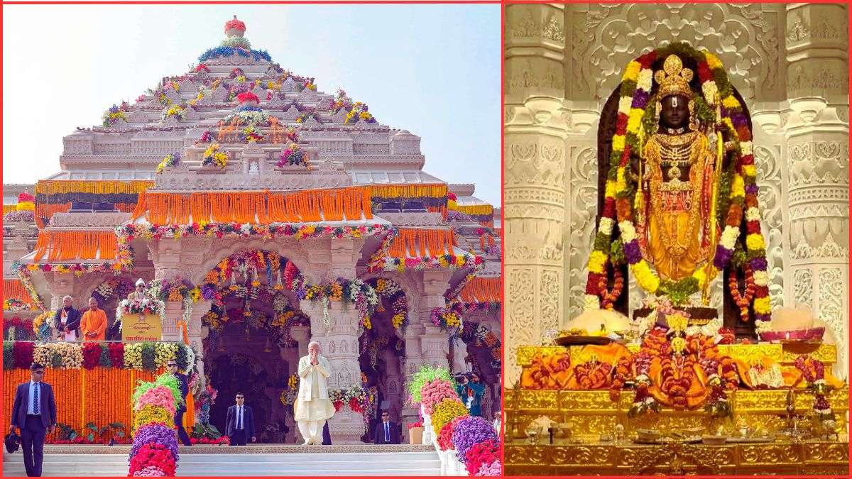 India welcomes its Lord Ram in Uttar Pradesh's Ayodhya in a grand ceremony.