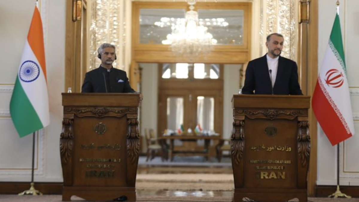 External Affairs Minister S Jaishankar and his Iranian