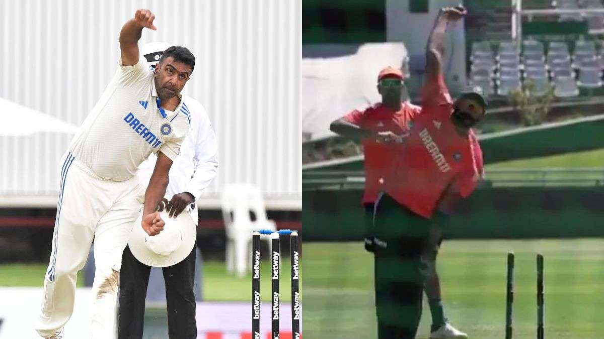 Jasprit Bumrah tried to mimic R Ashwin in practice ahead of