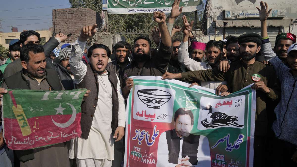 Pakistan elections result protest 