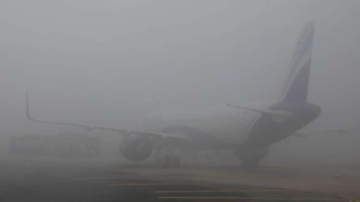 Owing to visibility woes, several flights were reportedly