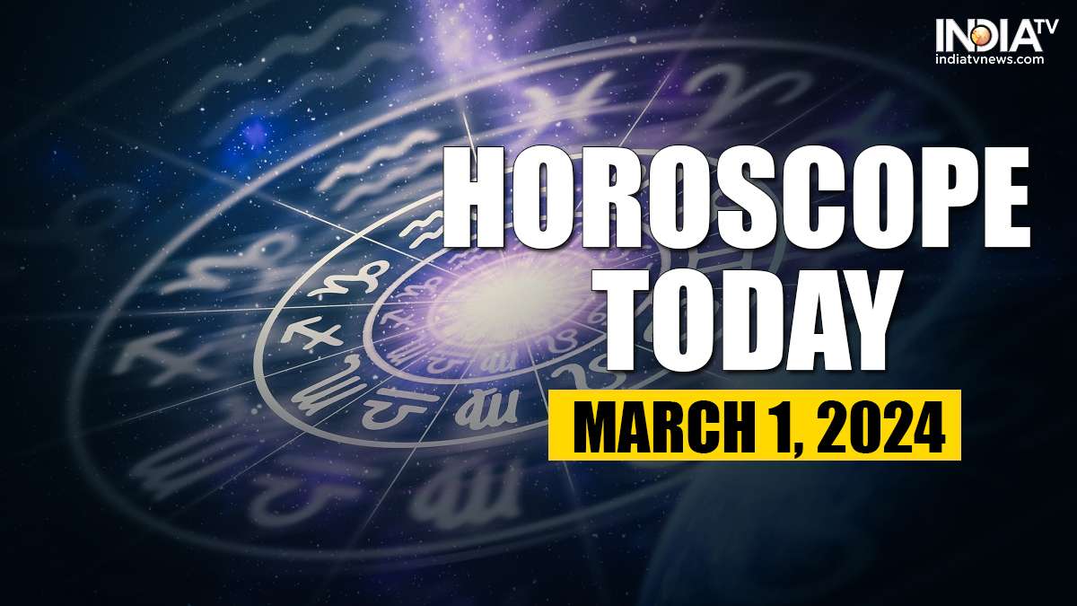 Horoscope Today, March 1, 2024 Happy married life for Taurus; know