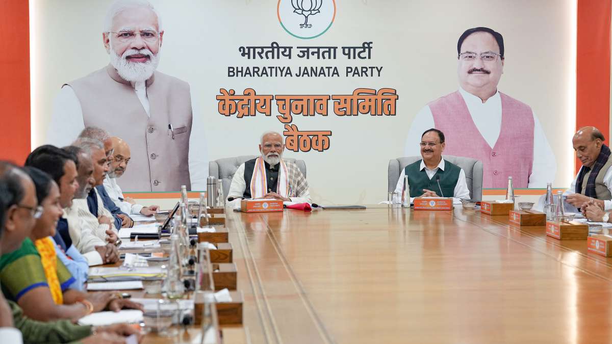 BJP holds CEC meeting in New Delhi