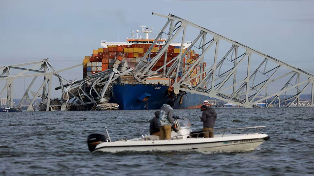 Baltimore bridge collapse, Baltimore bridge workers presumed dead, Baltimore bridge collapse, 6 pres