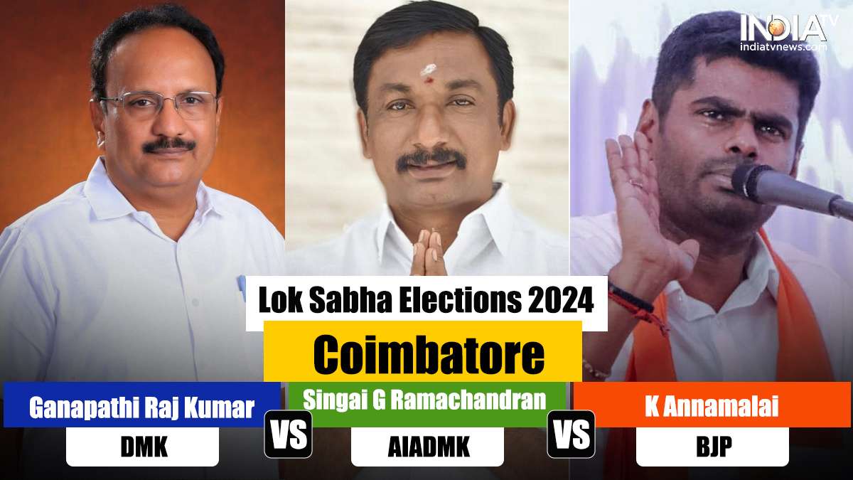 Coimbatore Lok Sabha Election 2024 Bjps Tamil Nadu Chief Annamalai Challenges Dmk Aiadmk 