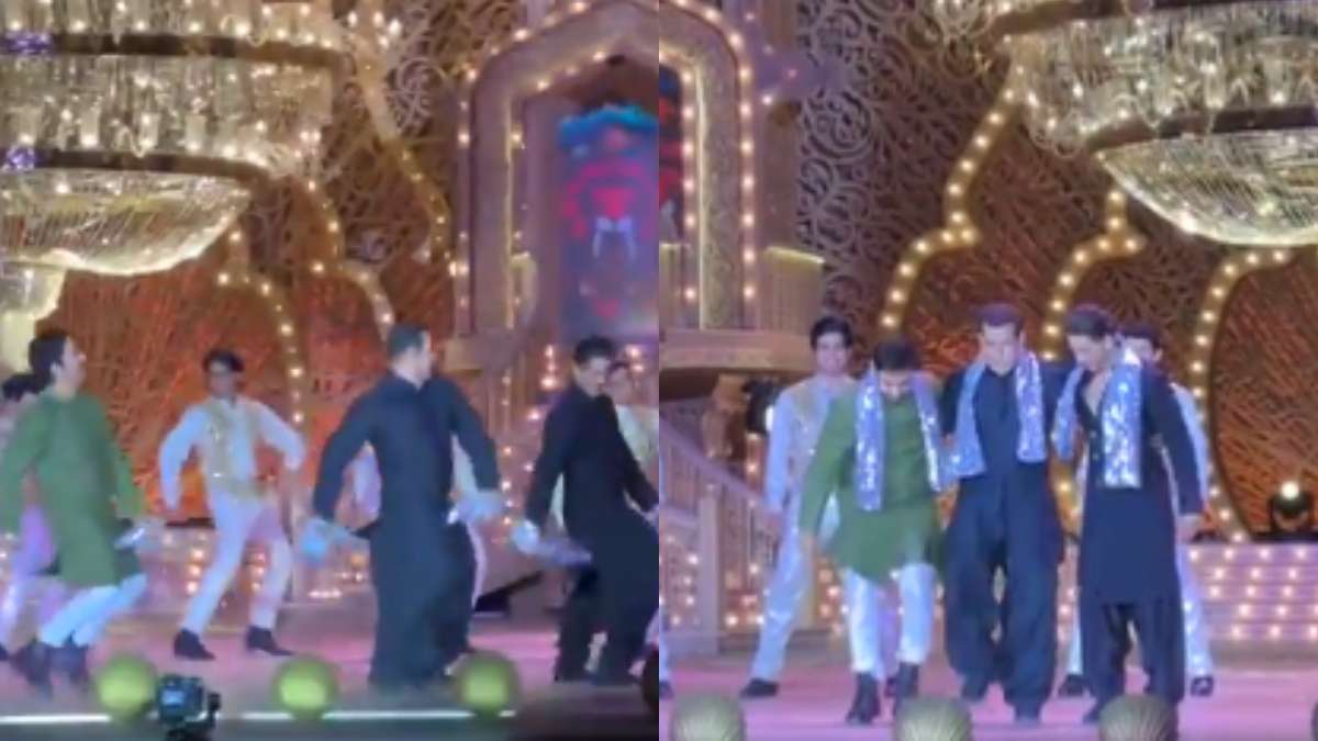 Salman does towel dance with Shah Rukh, Aamir Khan