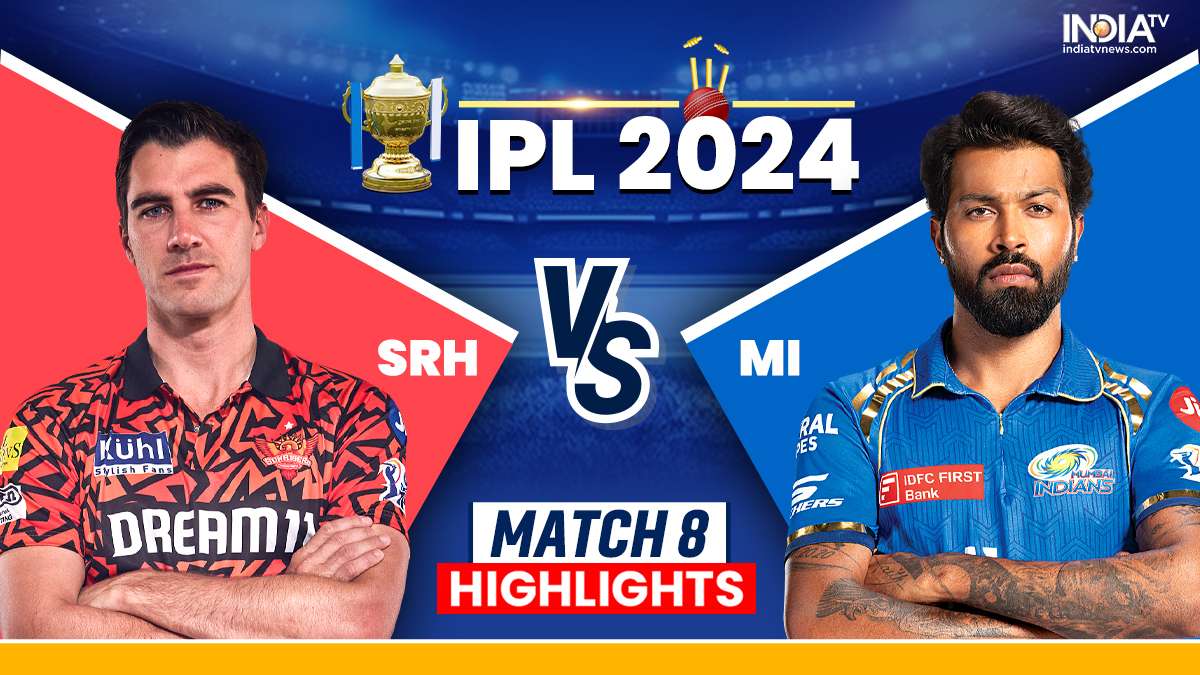 SRH vs MI live score IPL 2024 match 8: Sunrisers Hyderabad vs ...