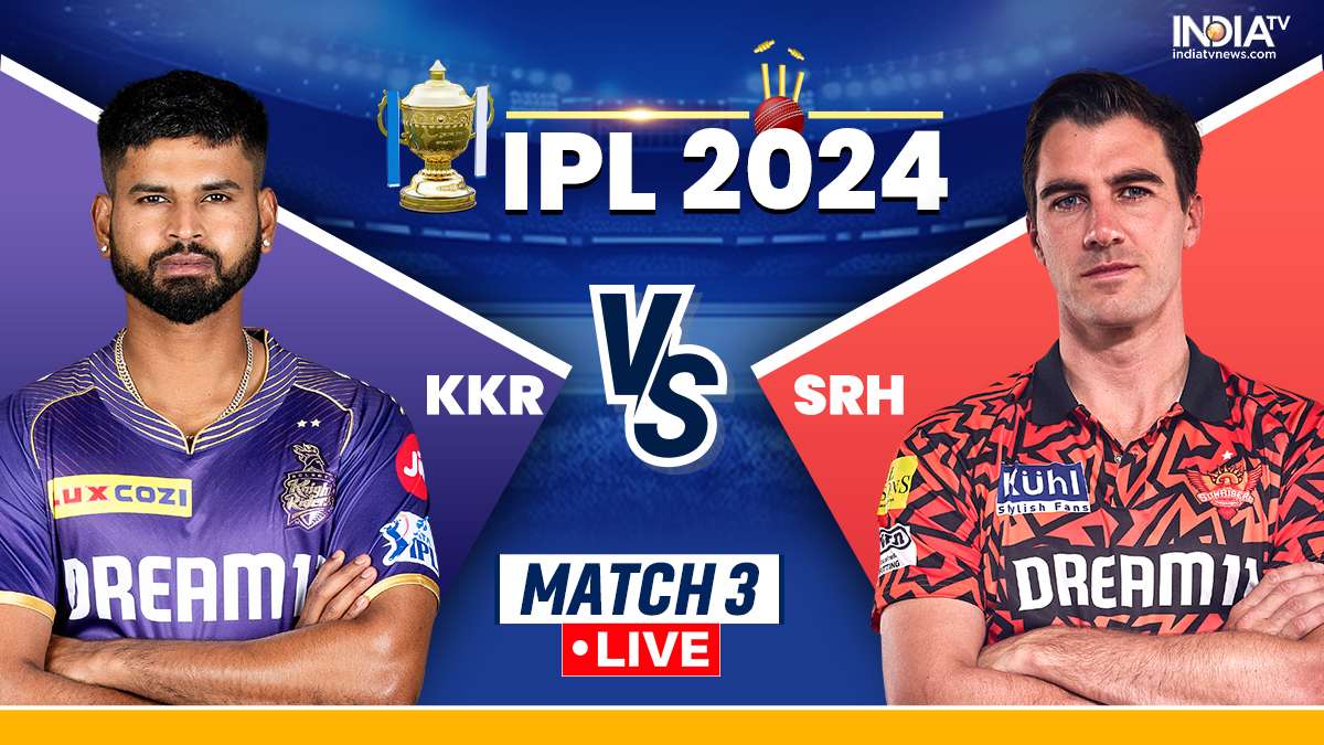 Kolkata Knight Riders vs Sunrisers Hyderabad IPL 2024 Live