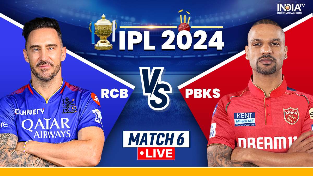 RCB host PBKS in match 6.