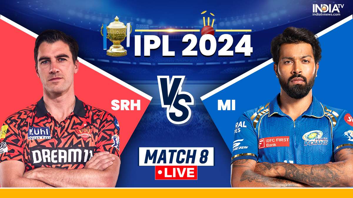 SRH vs MI IPL 2024 live score