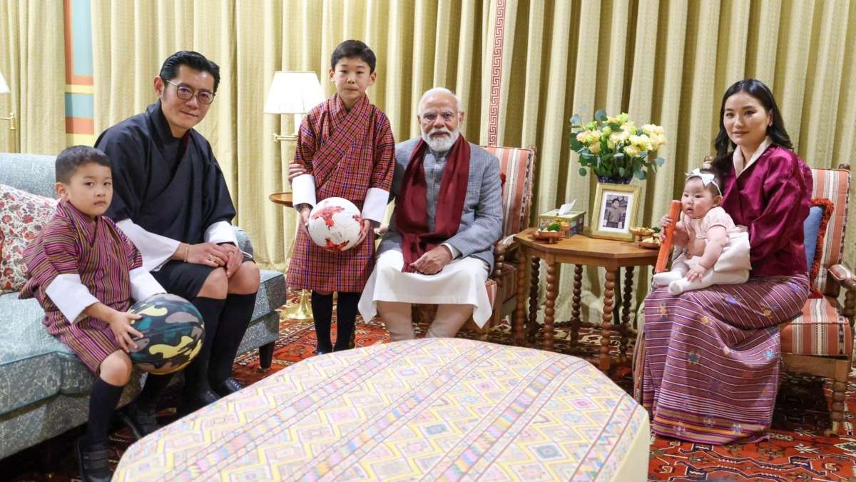 PM Narendra Modi, King of Bhutan, Jigme Khesar Namgyel Wangchuck