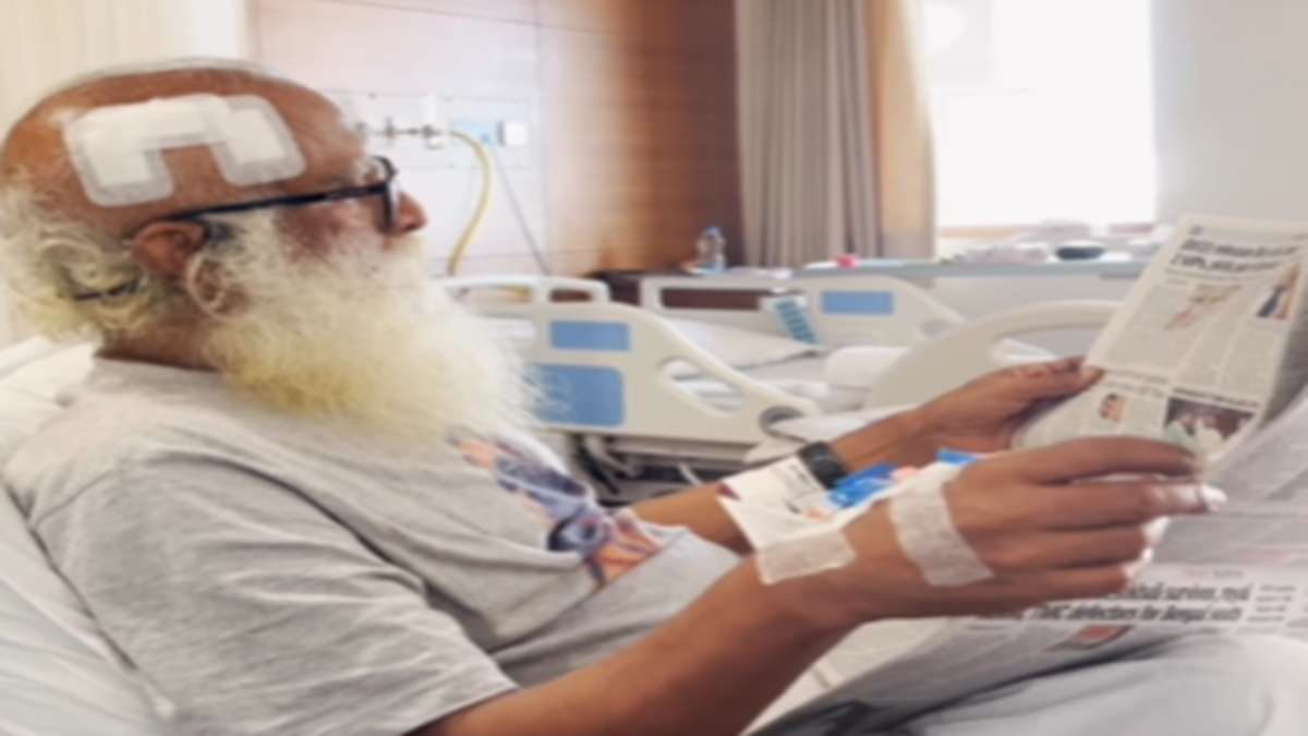 Sadhguru shares new video after brain surgery, says 'On the