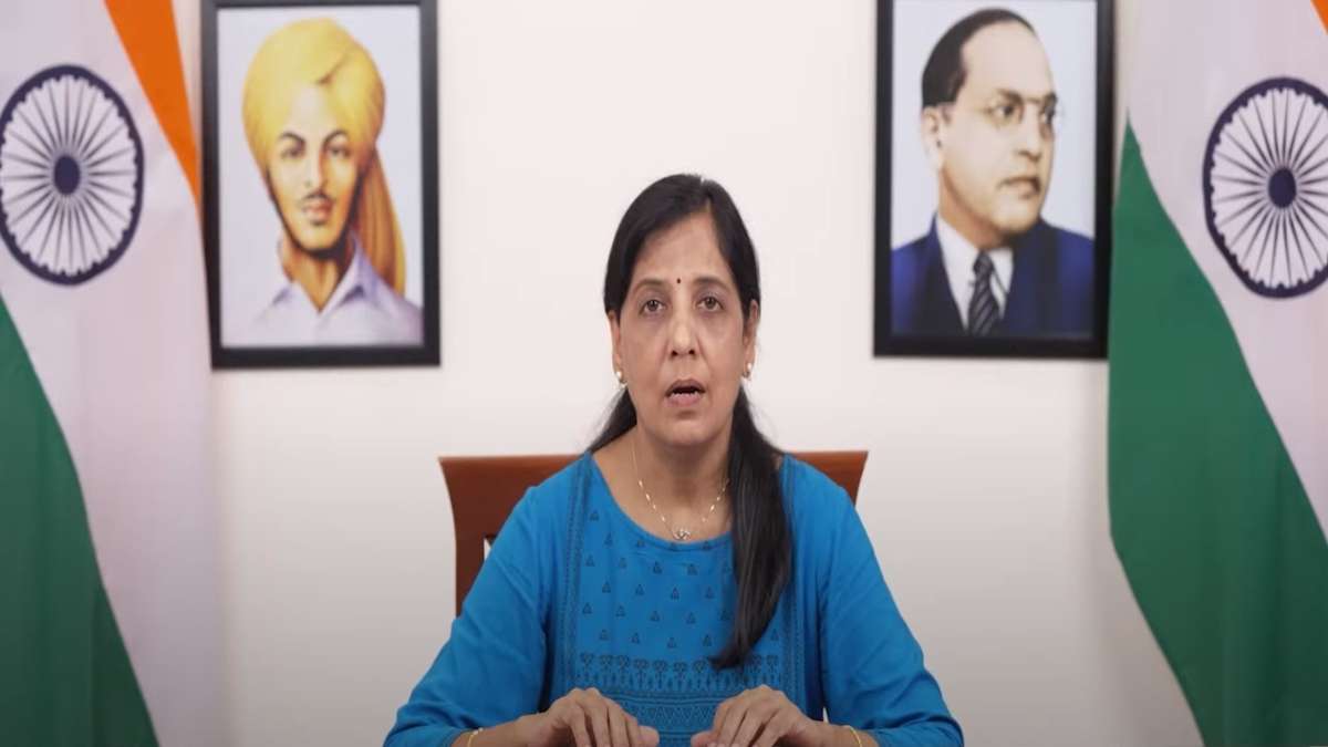 Delhi CM's wife Sunita Kejriwal
