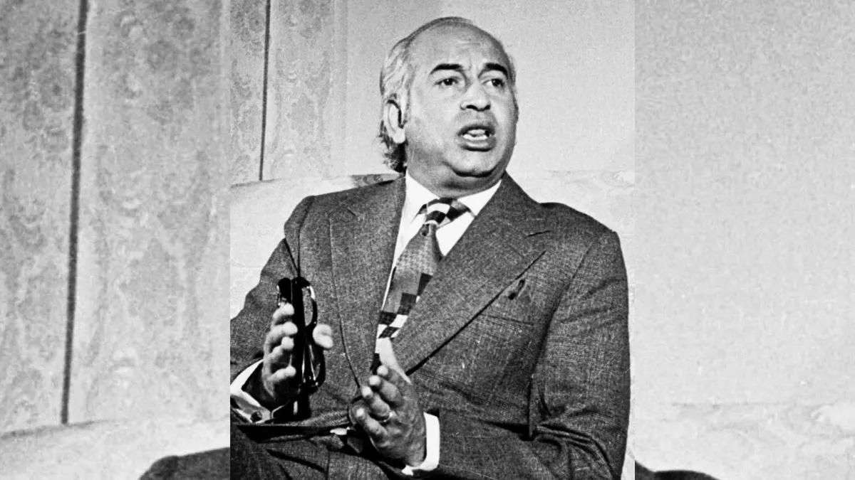 Pakistan ex- PM Zulfiqar Ali Bhutto