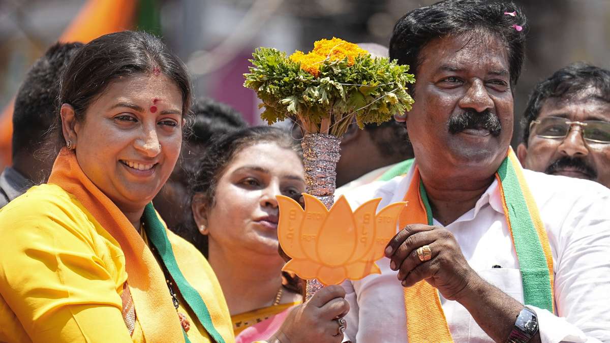 Union Minister Smriti Irani.