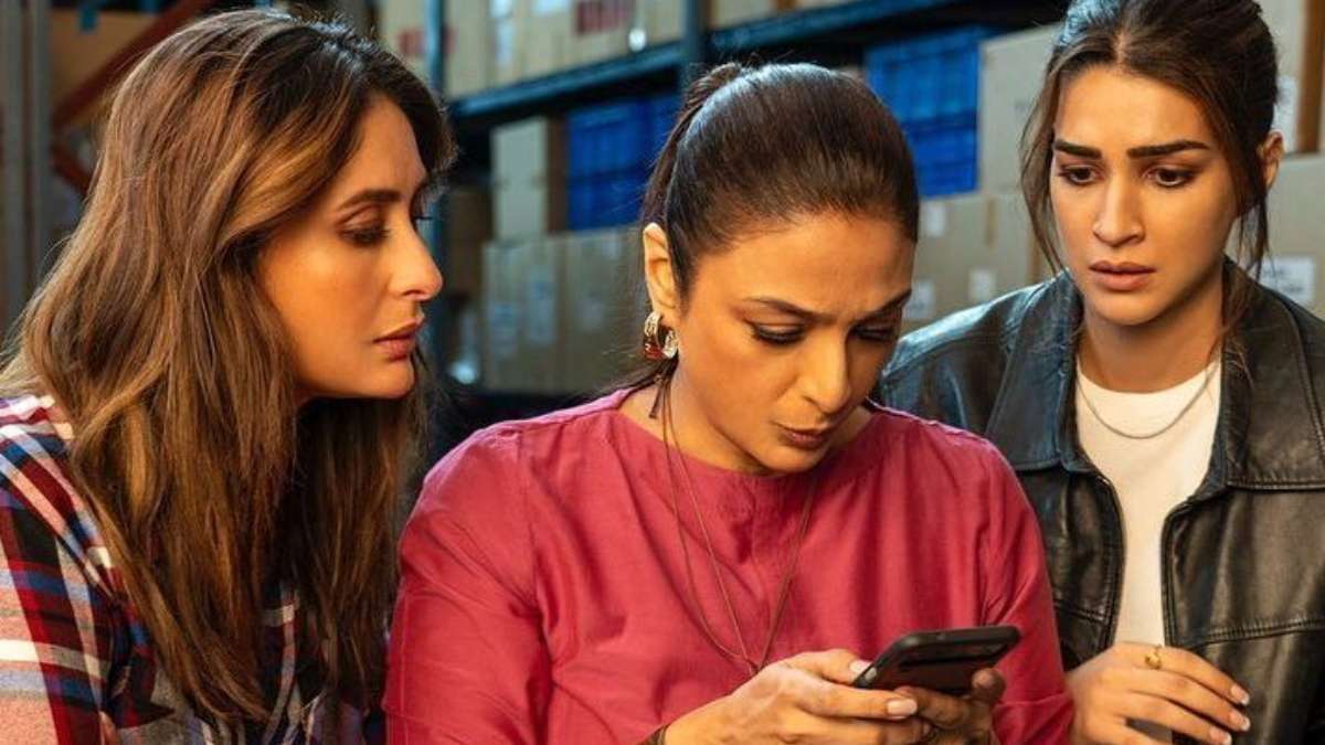 Crew starring Kareena Kapoor, Tabu and Kriti Sanon