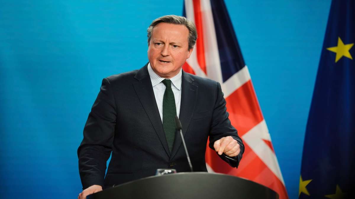 British Foreign Secretary David Cameron, Iran, Israel