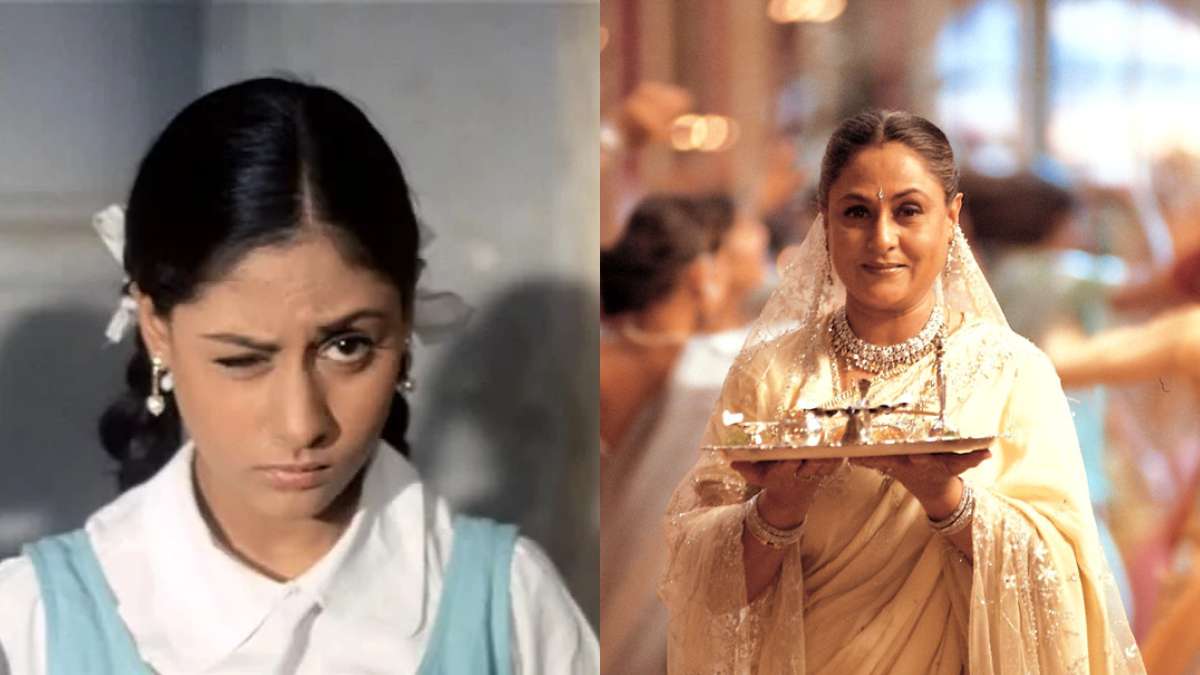 Jaya Bachchan in Guddi and Kabhi Khushi Kabhie Gham