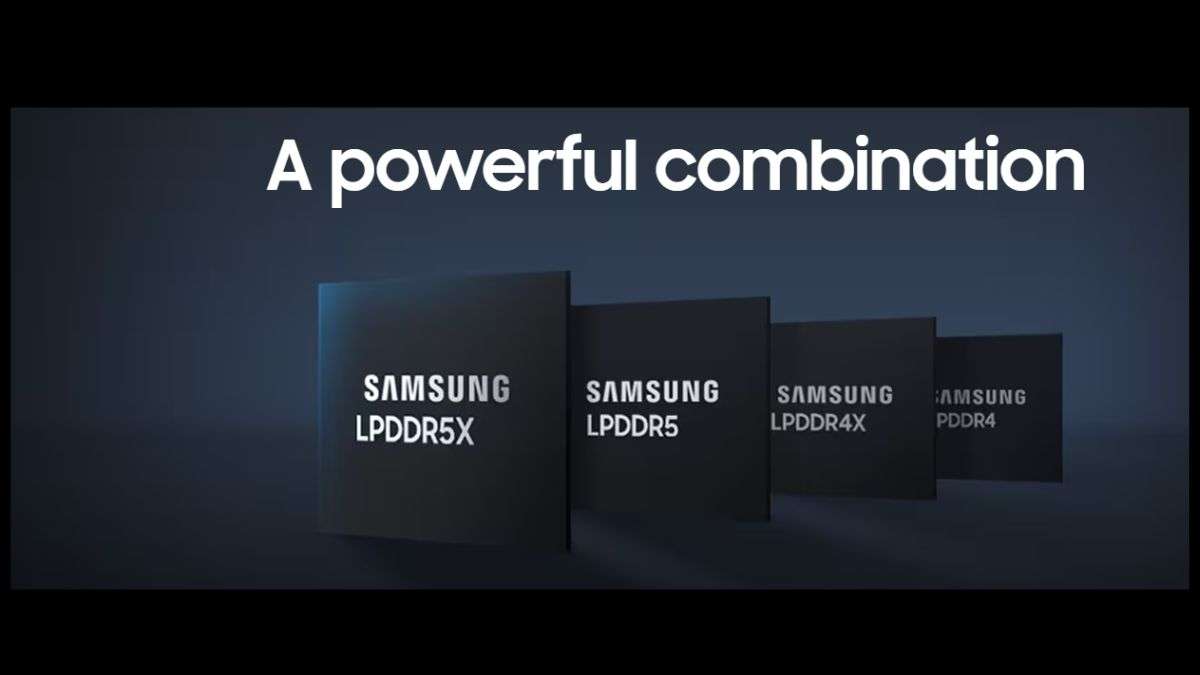 Samsung's new LPDDR5X DRAM chip