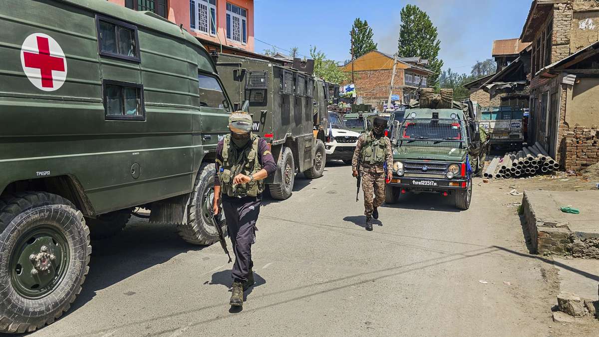 Security forces in Jammu and Kashmir