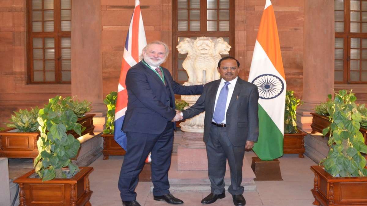 UK NSA Tim Barrow meets Indian counterpart Ajit Doval 