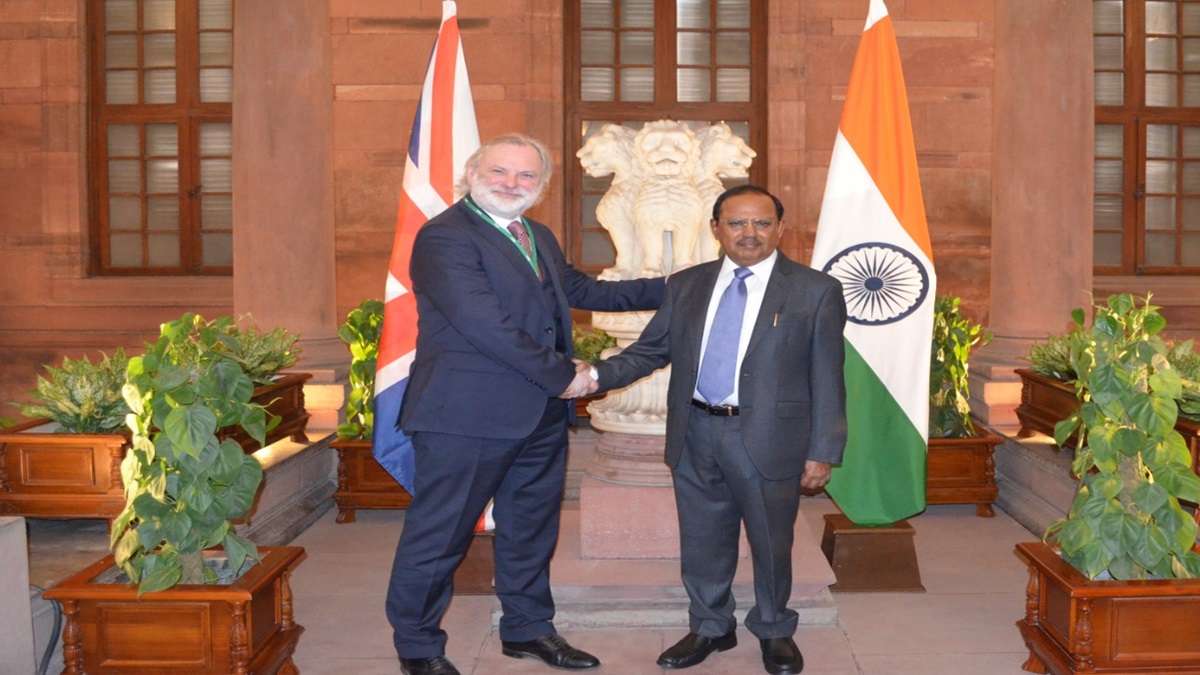 British NSA Tim Barrow meets with Indian counterpart Ajit Doval 