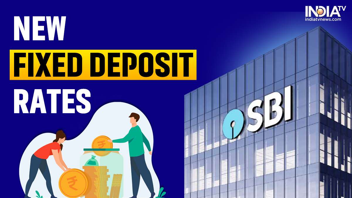 SBI new fixed deposit interest rates