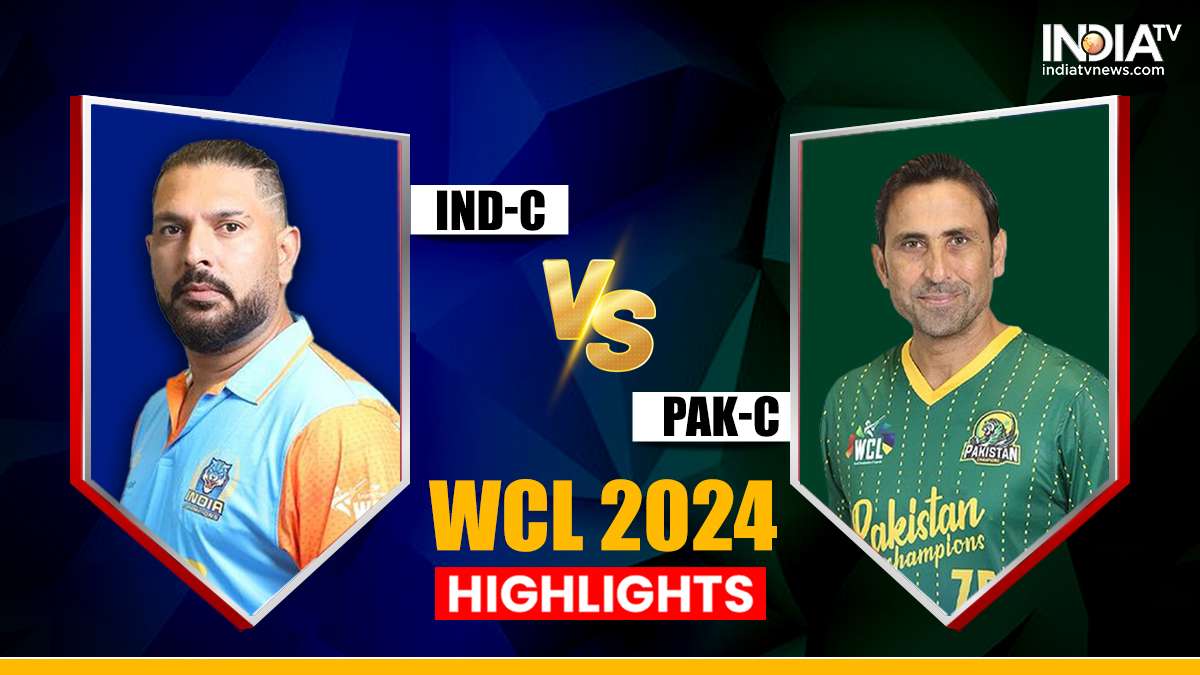 Indian Champions Vs Pakistan Champions World Championship of Legends ...