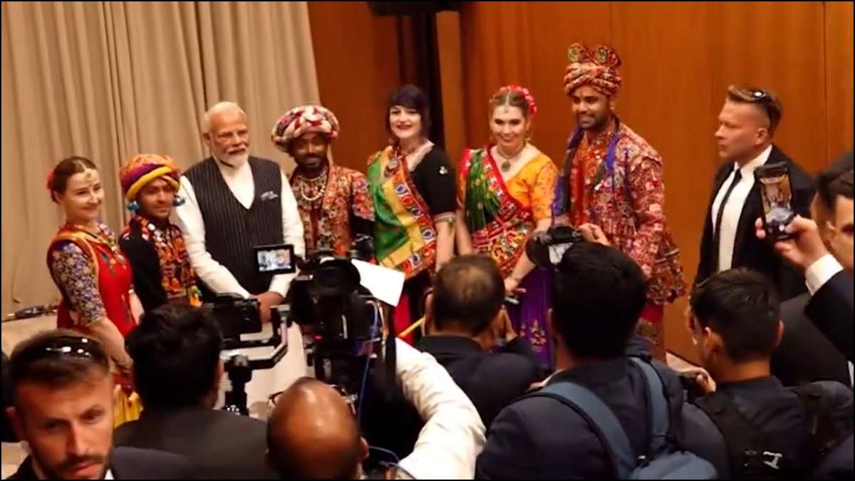 Traditional reception for Prime Minister Modi in Poland