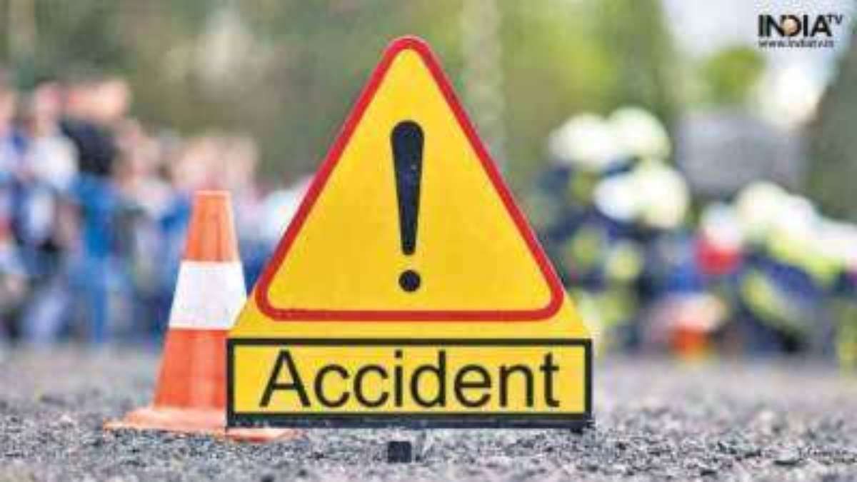 Road accident in Delhi