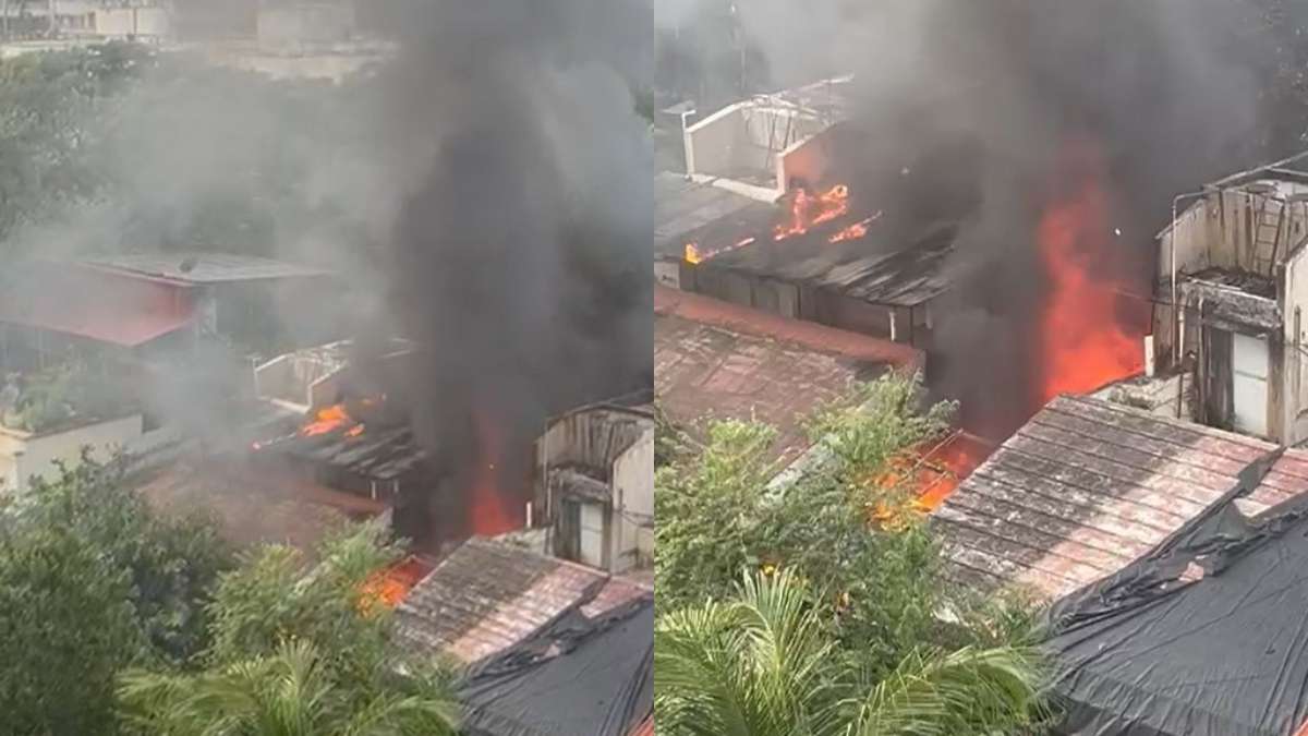 Fire incident reported from Steller Bungalows in