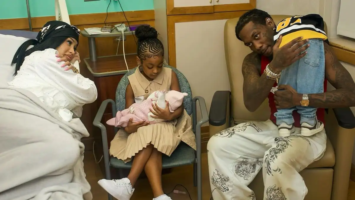 Cardi B welcomes third child with ex-husband Offset, shares heartwarming images of family together | Hollywood News – India TV
