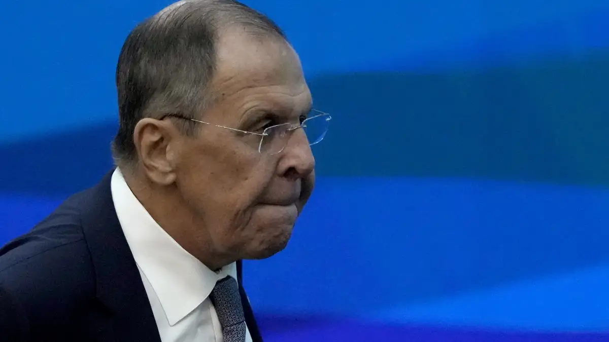 Russian Foreign Minister Sergei Lavrov 