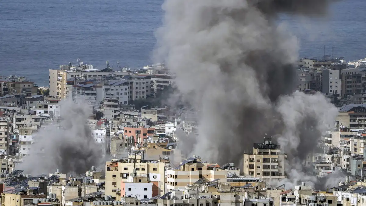 Israel bombards central Beirut as its leadership prepares to vote on ceasefire with Hezbollah