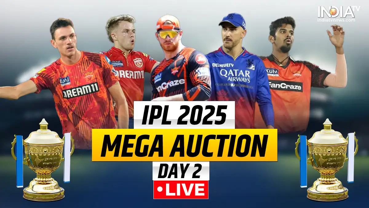 IPL Mega Auction 2025 Live Updates