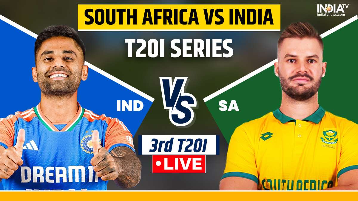 IND vs SA, 3rd T20I Live Score and Match Updates