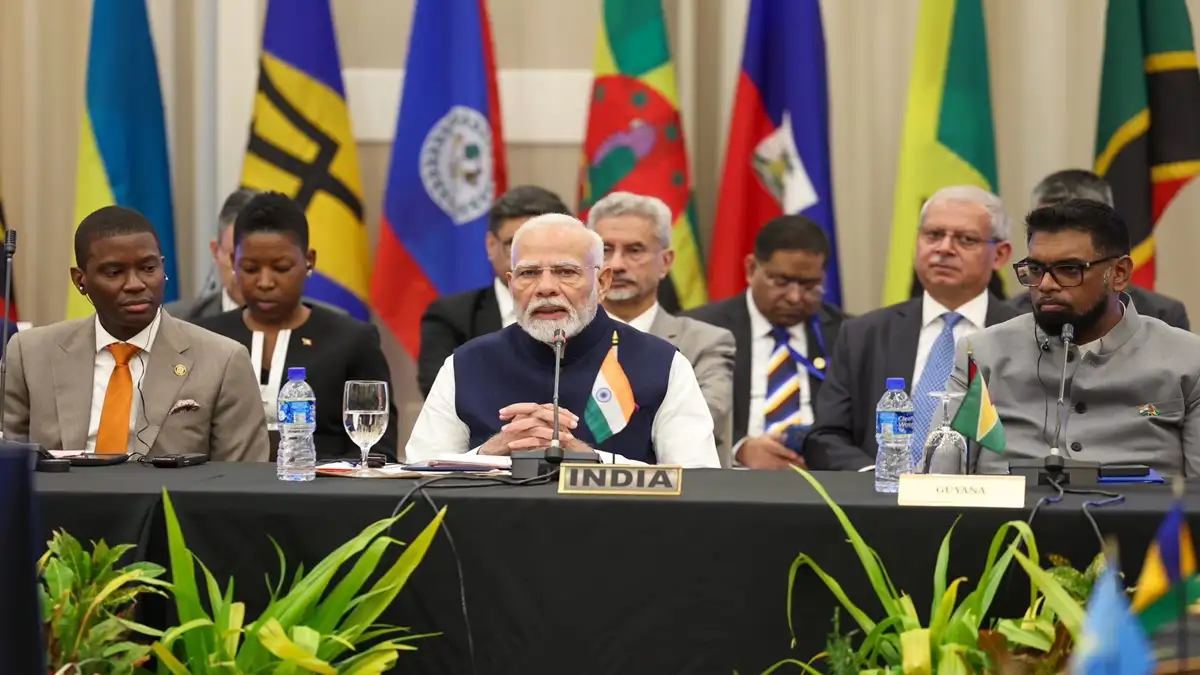 PM Narendra Modi outlines seven key pillars to boost India Caribbean ties at CARICOM Summit 