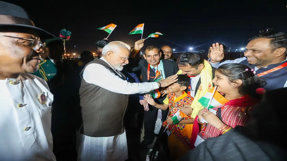 PM Modi visits Nigeria