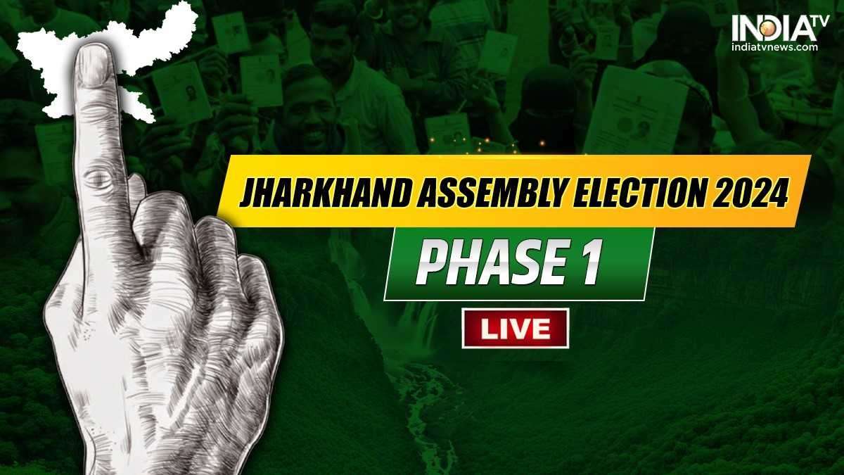 Jharkhand Assembly Elections Phase 1 LIVE UPDATES, Jharkhand Assembly Elections Phase 1 polling, jha