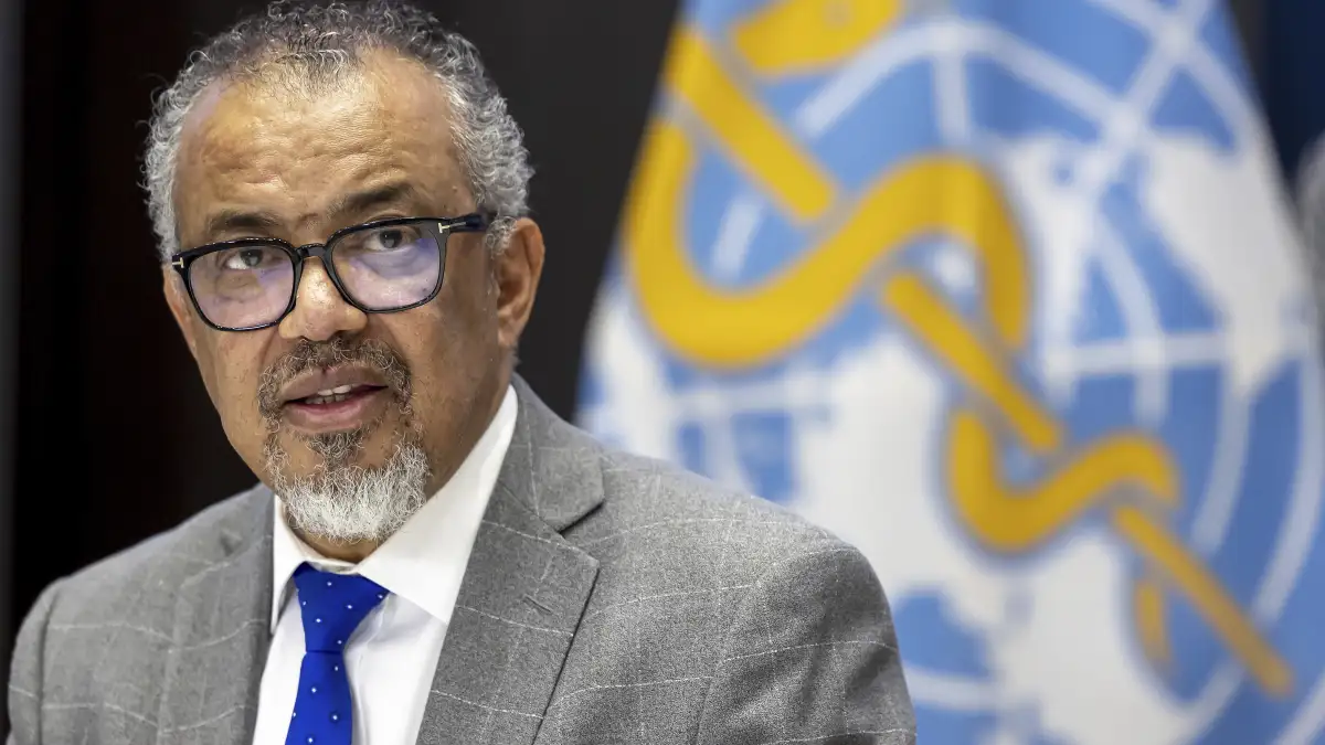 WHO chief Tedros Adhanom Ghebreyesus