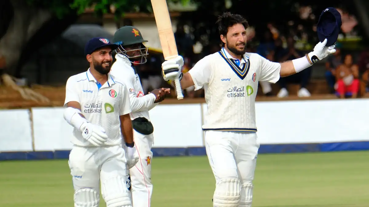 Afghanistan's duo of Rahmat Shah and Hashmatullah Shahidi