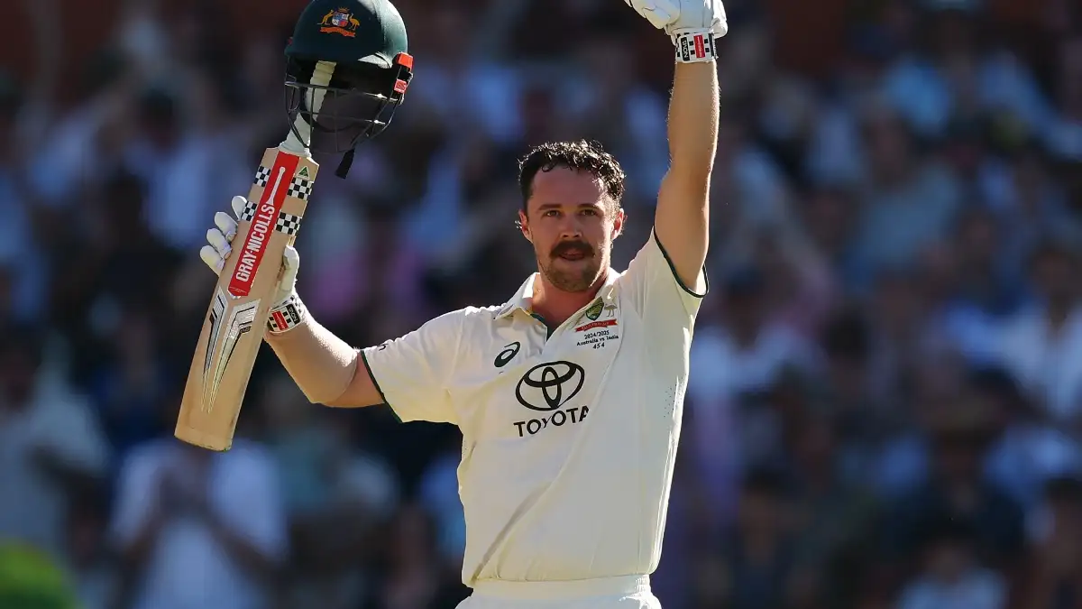 Travis Head smashed his eighth Test century and second