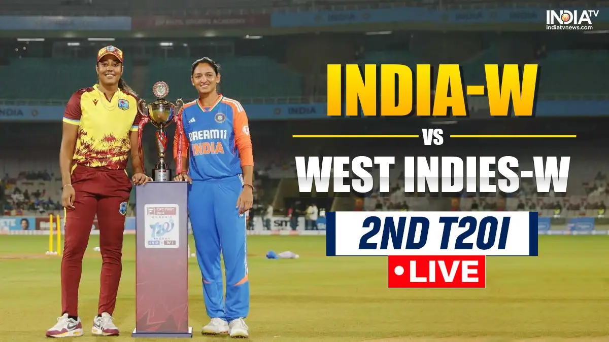 India vs West Indies 2nd T20I.