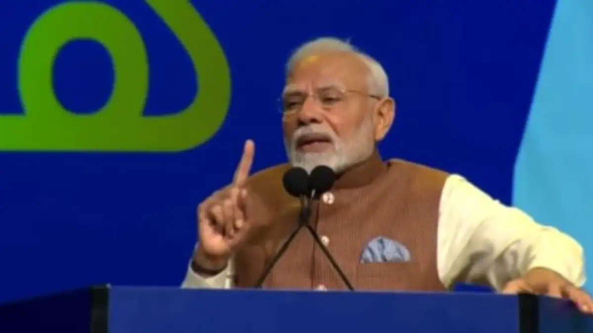 PM Modi addresses Indian diaspora in Kuwait