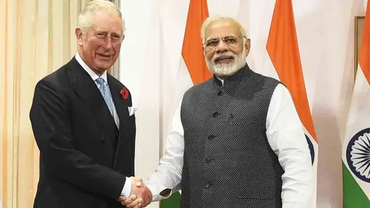 The PM said that he exchanged views on several issues of mutual trust with King Charles III.