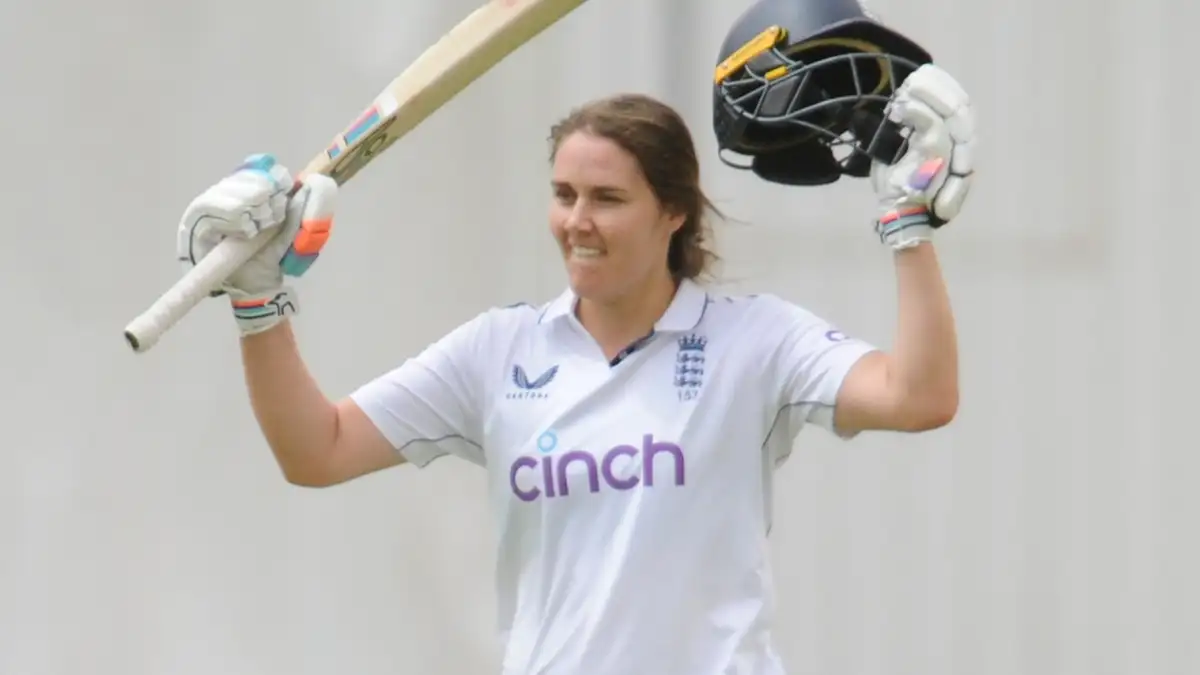 Nat Sciver-Brunt was the star of the day for England women