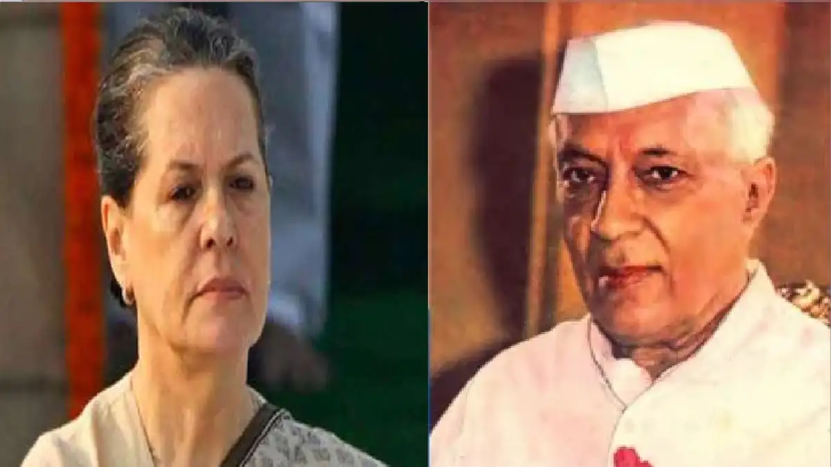 Sonia Gandhi, Jawahar Lal Nehru