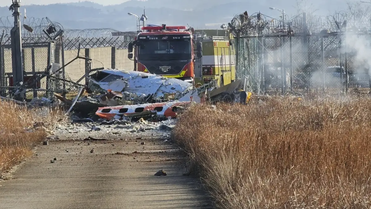 Jeju Air Flight, plane crash, South Korea, video