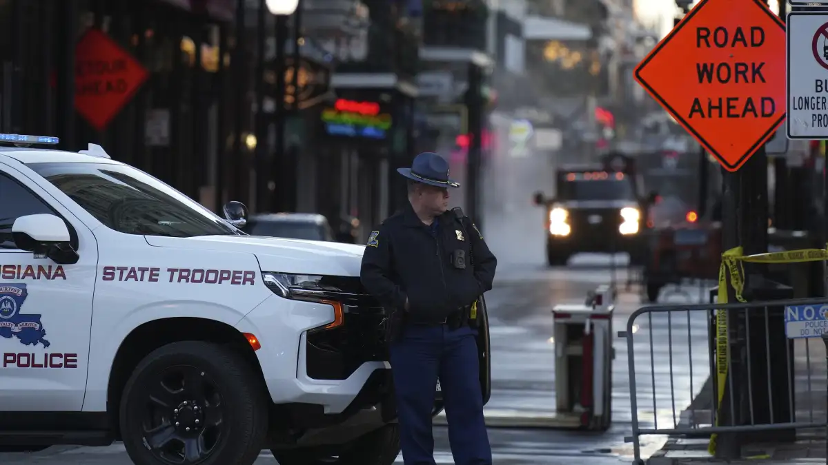 New Orleans attack site